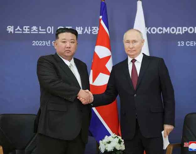Kim Jong-un envía felicitaciones a Vladímir Putin por su victoria en las elecciones presidenciales