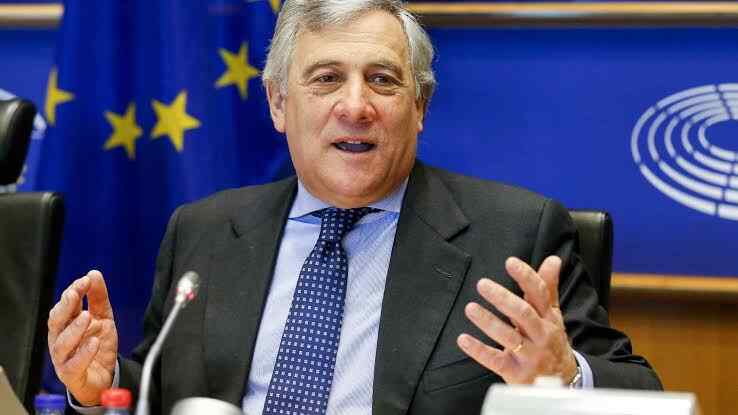 Canciller de Italia asiste al Consejo de Asuntos Exteriores de la Unión Europea