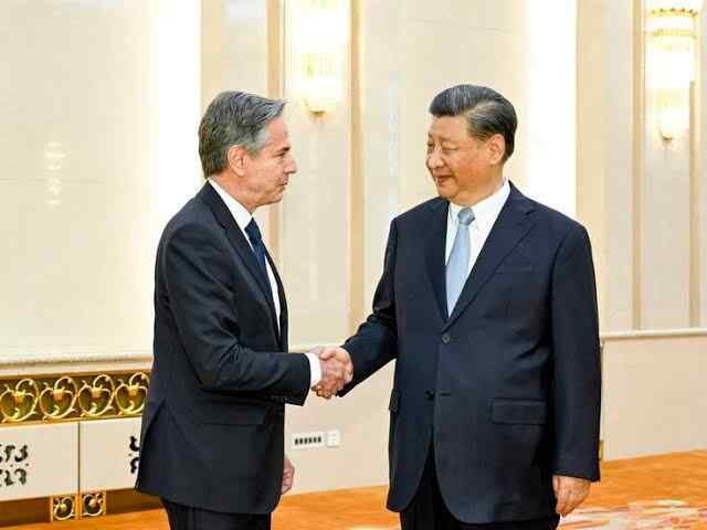 Xi Jinping se reúne con Blinken