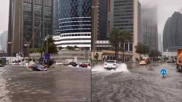 Caos climático en Dubai