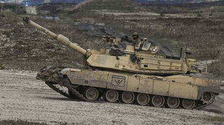 Revelan el número de tanques Abrams perdidos recientemente por Ucrania